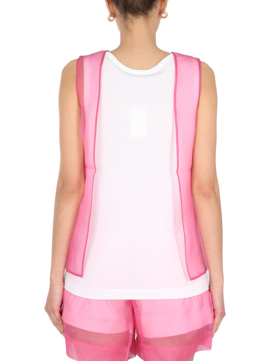 Dries Van Noten Top - Fuchsia | ea9ece3e62c75b287008423fbe933b31a8b777fd