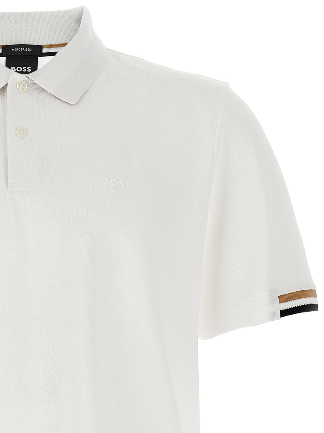 Hugo Boss Parlay 147 Polo - Bianco | 6bae8a2d235d4531edce1eb755ed50de9888e7a7