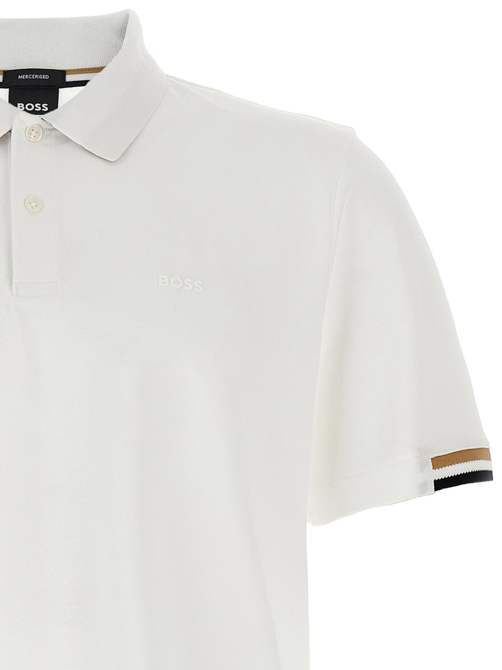 Hugo Boss Parlay 147 Polo - Bianco | 6bae8a2d235d4531edce1eb755ed50de9888e7a7