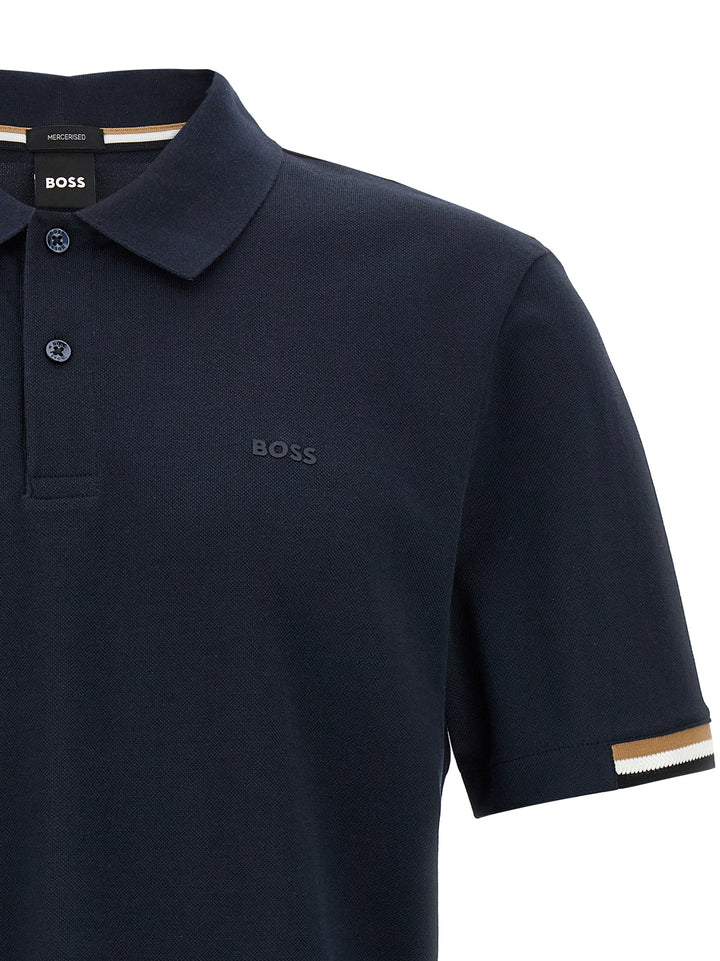 Hugo Boss Parlay 147 Polo - Blu | a8f7a0f76b236ebd2ffa363016ace3c46bb15bbf