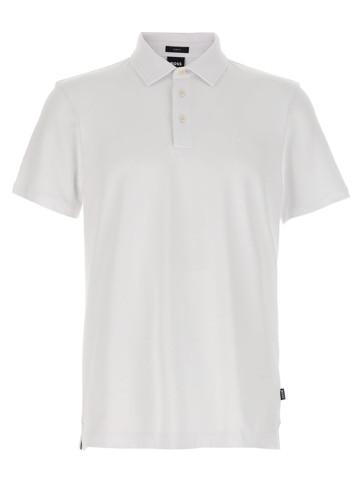 Hugo Boss Palosh 30 Polo - Bianco | f84482ab81611867ffef724cdff3def79eae75b9