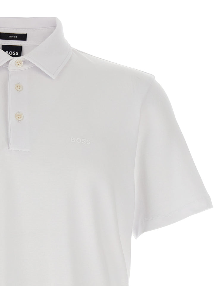 Hugo Boss Palosh 30 Polo - Bianco | d281a7d210baa7c686efc2ac678f4ec8bc2f255e