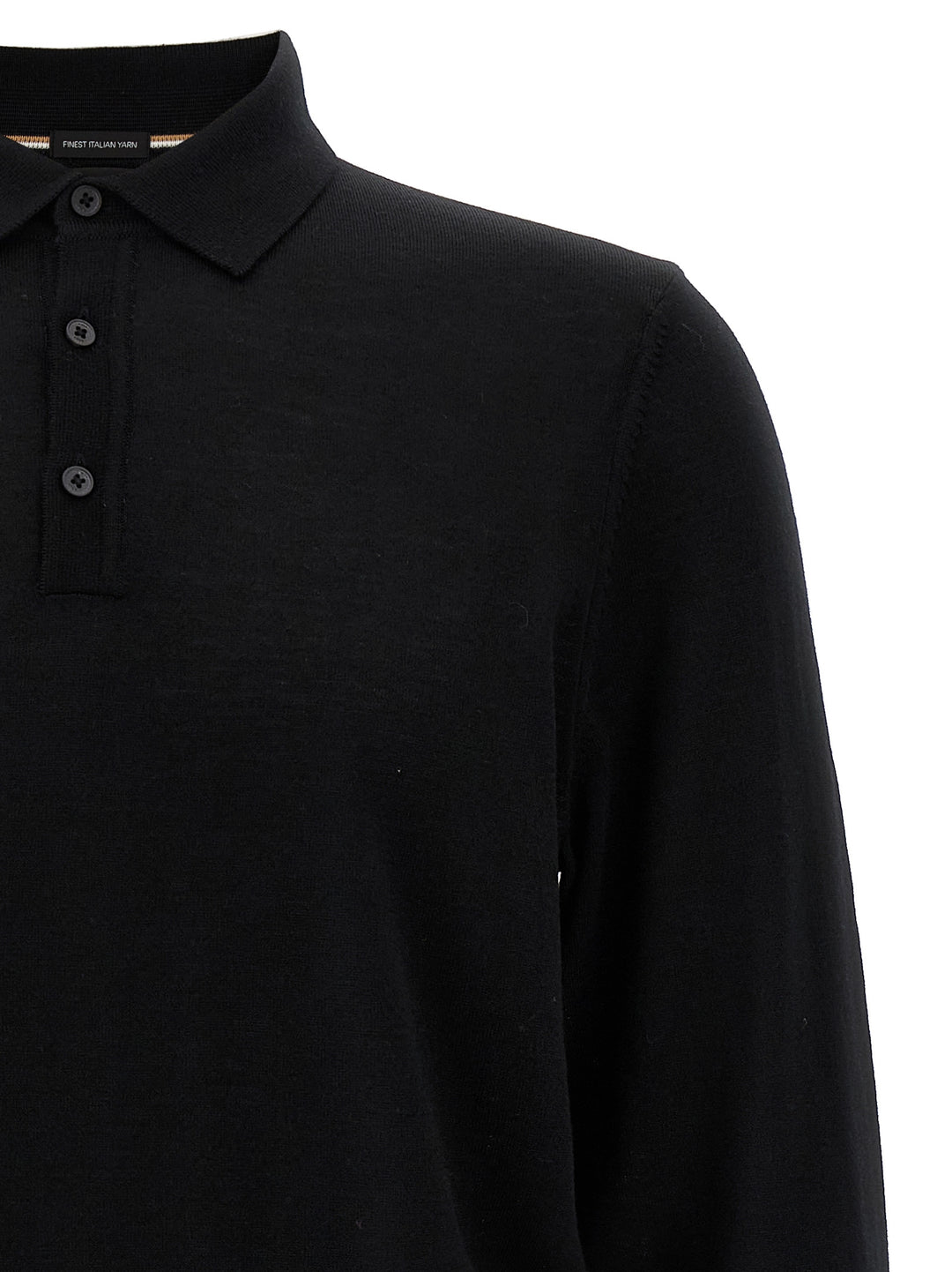 Hugo Boss Polo Jersey Maglioni - Nero | 47a2aaddf1809a932676a8ee7735fa413cee5431