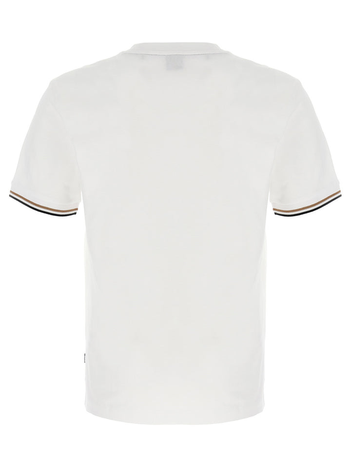 Hugo Boss Thompson 04 T shirt - Bianco | f28a973fc97b4839f85792f9eca334cdc9ec5d3e