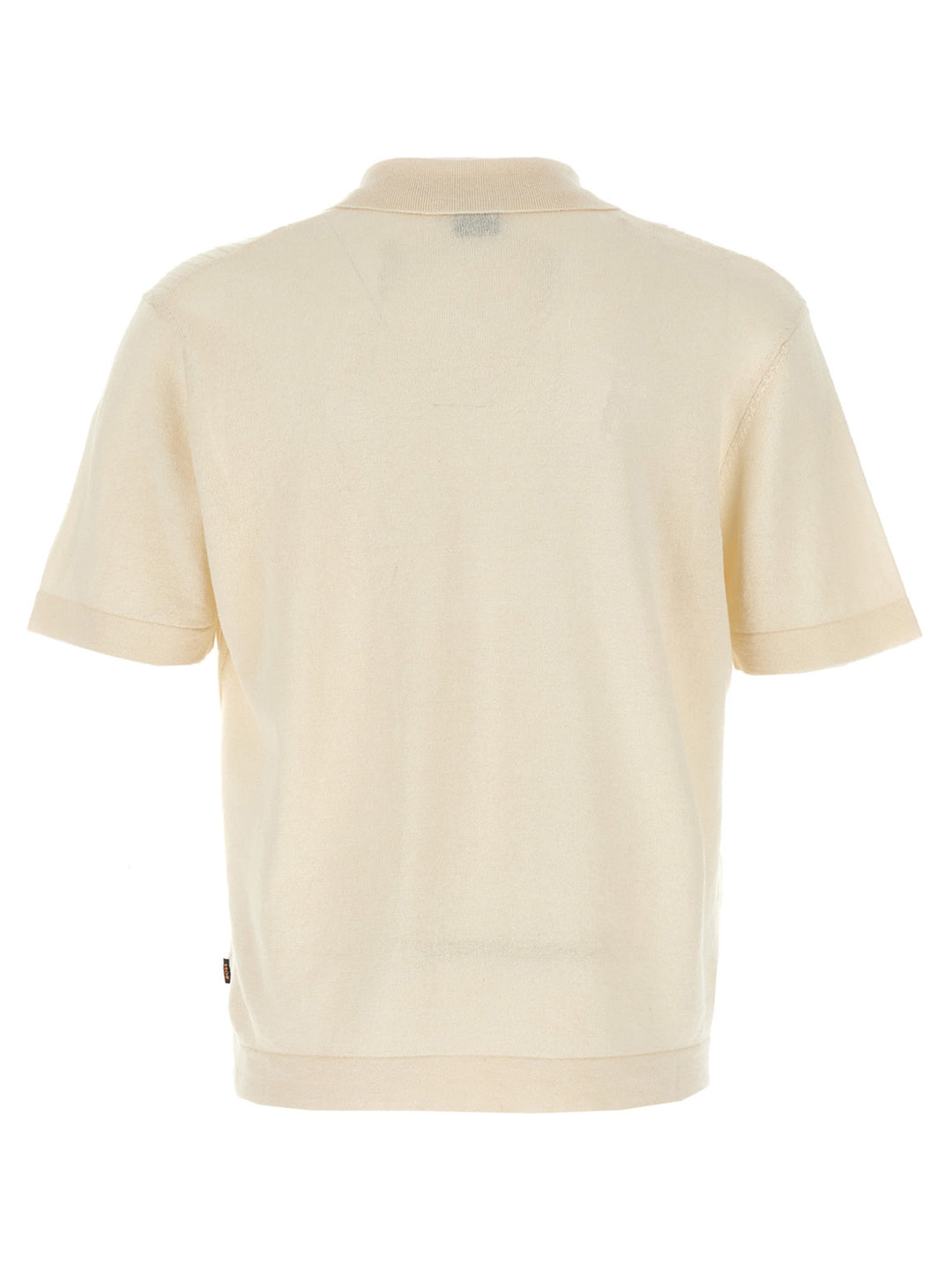 Hugo Boss Knitted Shirt Camicie - Bianco | 4f2a9da8aafd43f627734ac4537ea2eb54bf2702