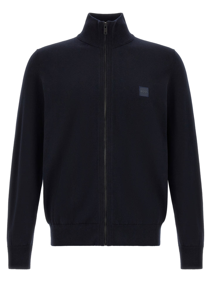 Hugo Boss Kanozip S Maglioni - Blu | 5077974e64126a1268d036729240850407700a28