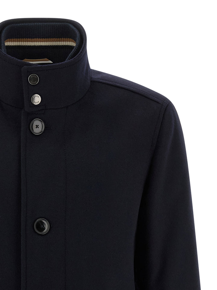 Hugo Boss H-Coxtan-234 Trench e Impermeabili - Blu | 7542dd1184a3030585f19044104934fb436bffb7