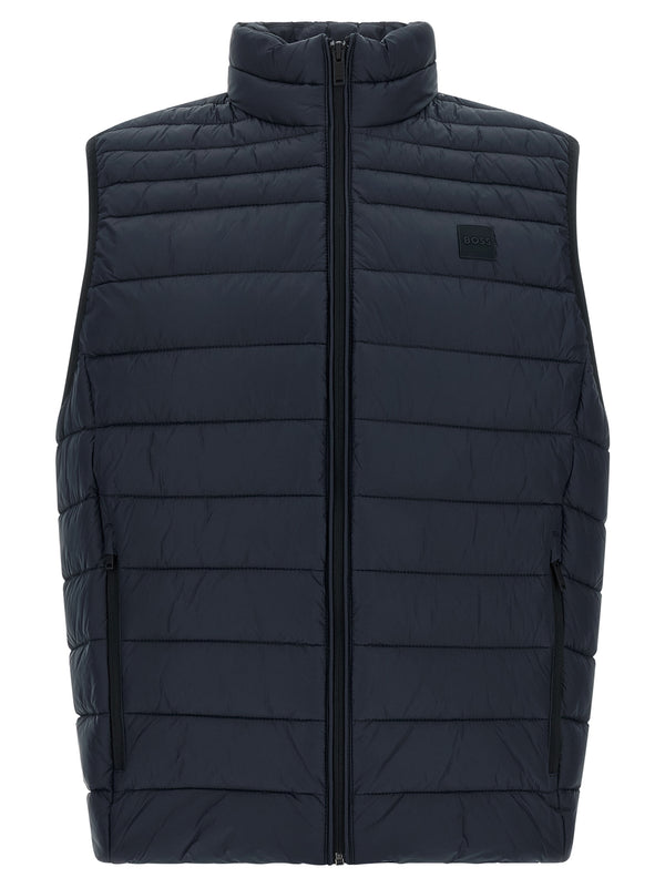 Padded Vest Gilet Blu