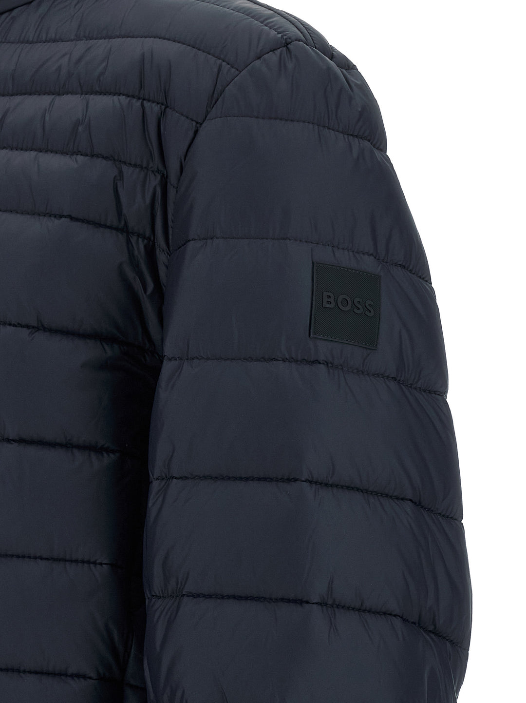 Hugo Boss Quilted Down Jacket Puffer Jackets - Blu | 7917fccc4e3b32dd0eead12801316f3f4c411668