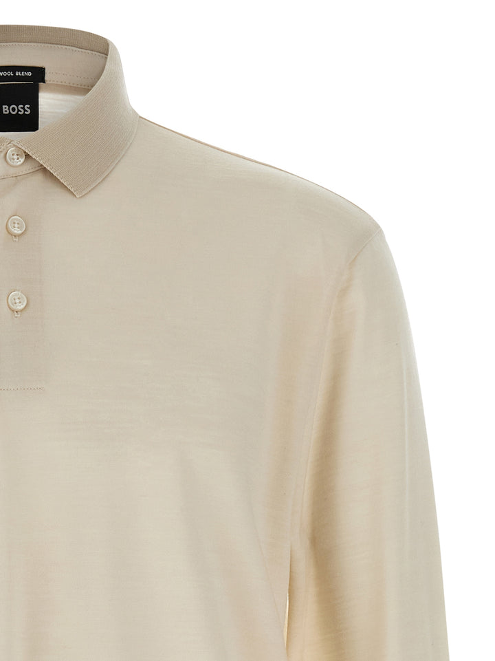 Hugo Boss H-Pado 110 Polo - Beige | 9fad645ad7f7f591955b3bc50a9242b32bec69fd