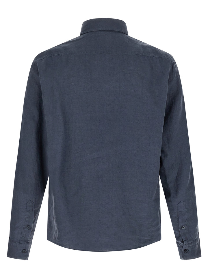 Hugo Boss H-Liam Camicie - Blu | c407dc8729e0a43bb7ddf3eb93169d2ed2b09fce