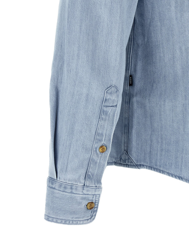 Hugo Boss H-Liam Camicie - Celeste | e52ad550814c1906597247011be59958da59e798