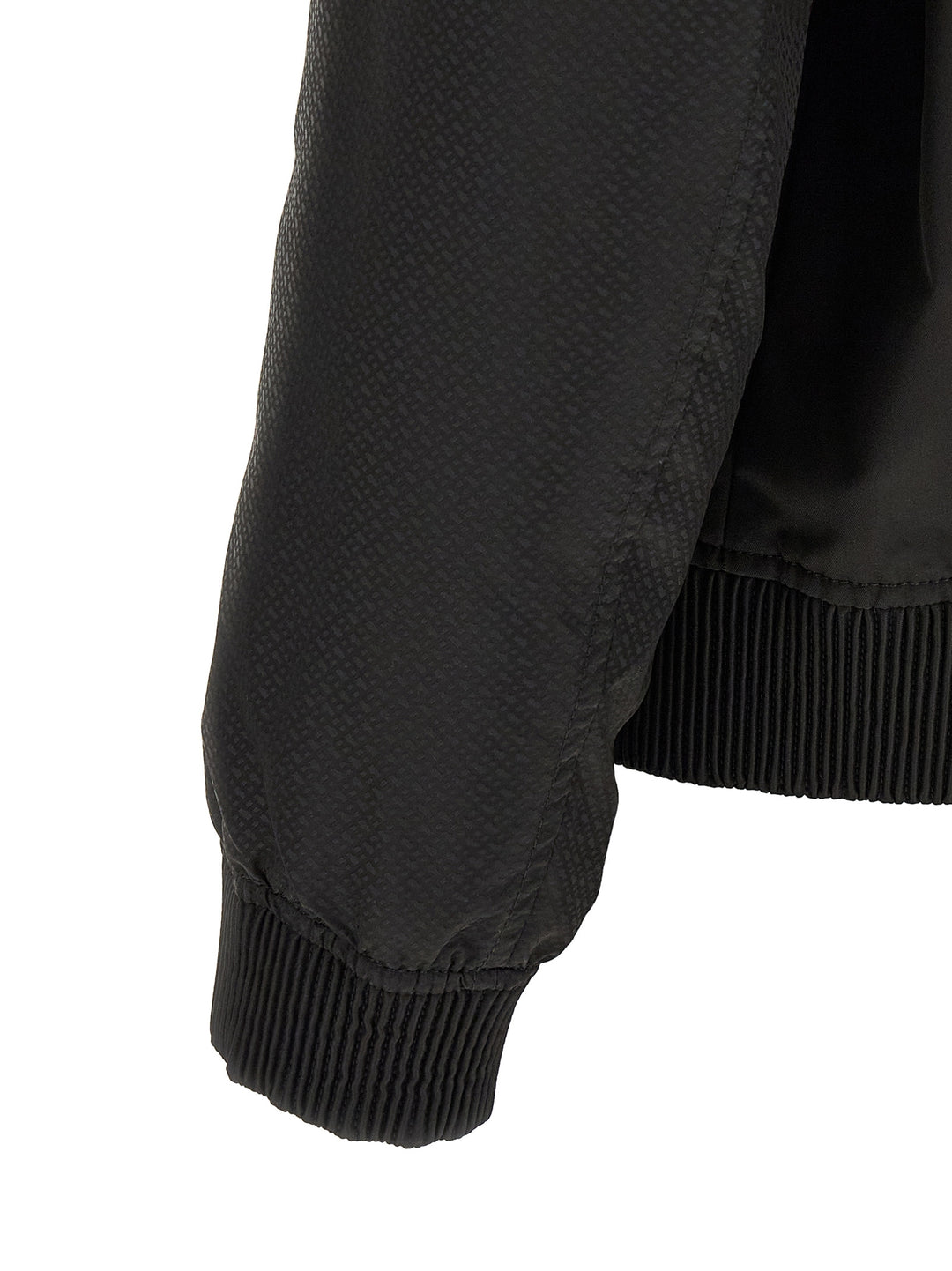 Hugo Boss Monogram Sleeve Bomber Jacket Piumini, Parka, Giacche casual - Nero | 7915a7b5041fa096a35541809d43e77767da15bf