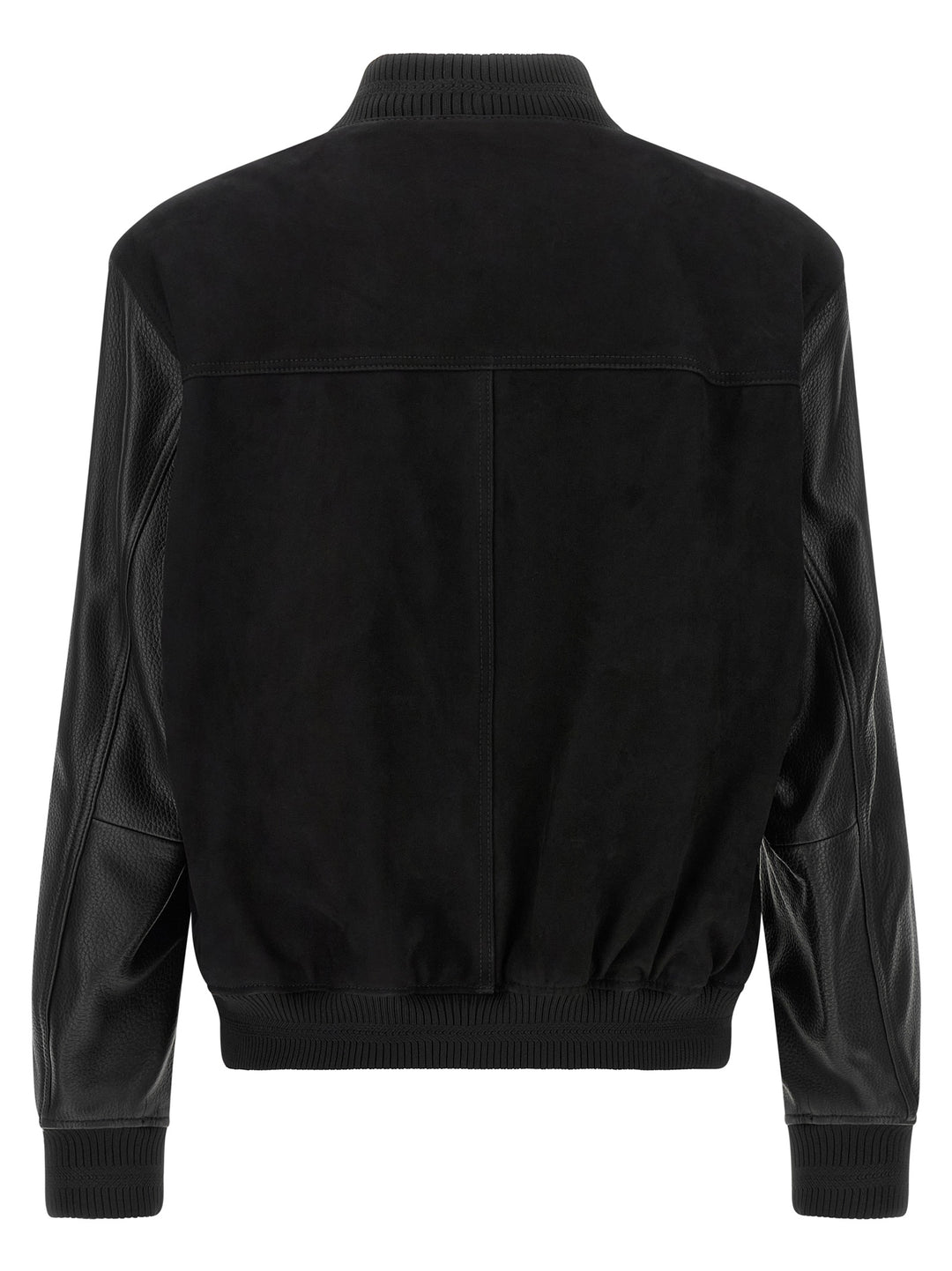 Hugo Boss Leather Bomber Jacket Puffer Jackets - Nero | c4cc1f55e5f3034ae188e71e62e439625aba1834