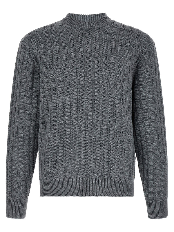 Cotton Sweater Maglioni Grigio