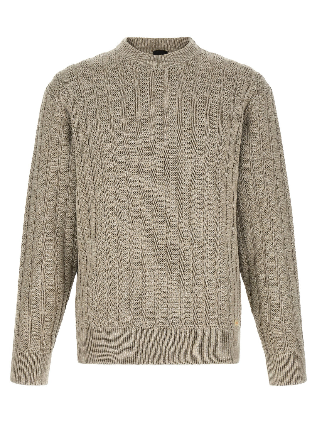 Hugo Boss Cotton Sweater Maglioni - Beige | ce8046328d1bb3938c269837197a51ce9af9f075