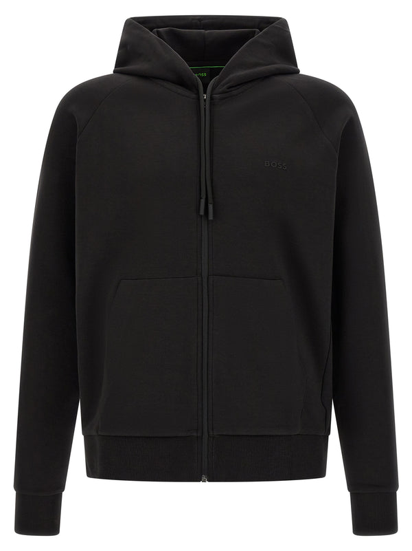 Cotton Hoodie Felpe Nero