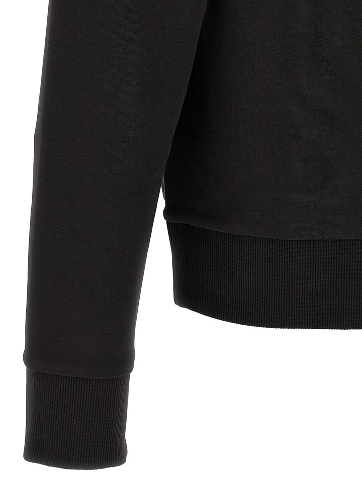 Hugo Boss Cotton Hoodie Felpe - Nero | bce1feec6ffae0e14d439988508759380fd7dd42