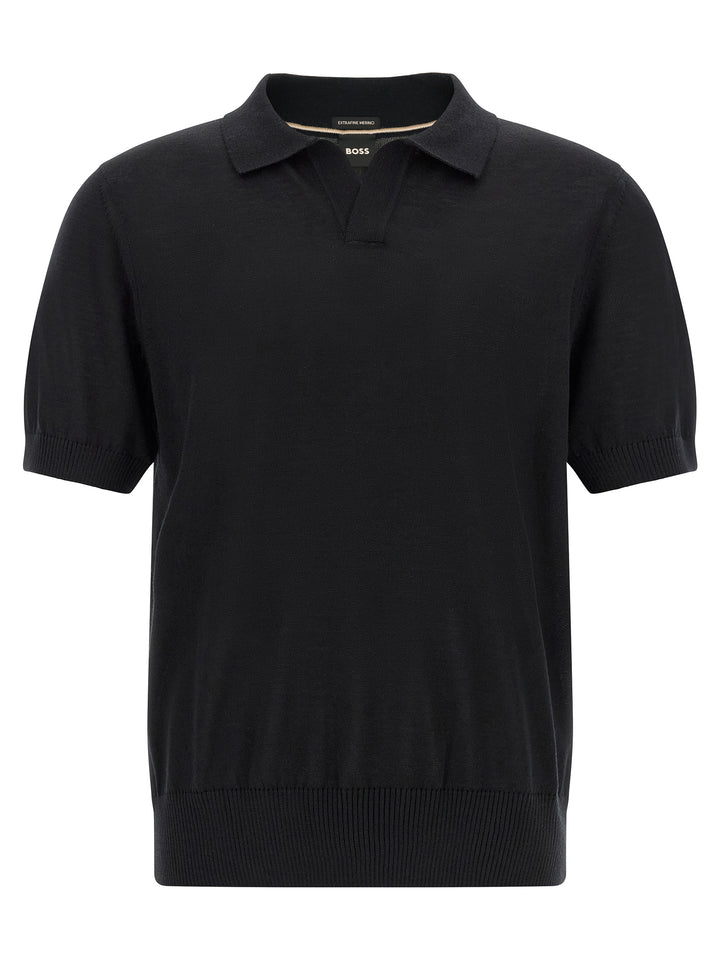 Hugo Boss H-Lantoni Polo - Nero | 6f87bb06f2f0f35c551be9cb7f270f808f88e245