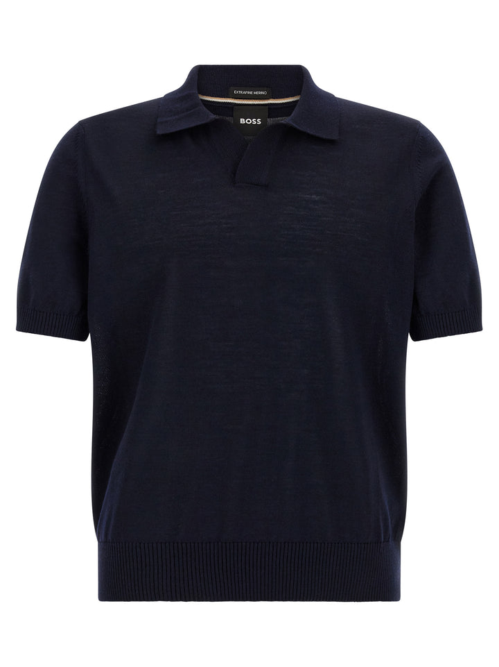 Hugo Boss H-Lantoni Polo - Blu | e40eebad563393afeae4cde1d76db2e6ce7ee6c5