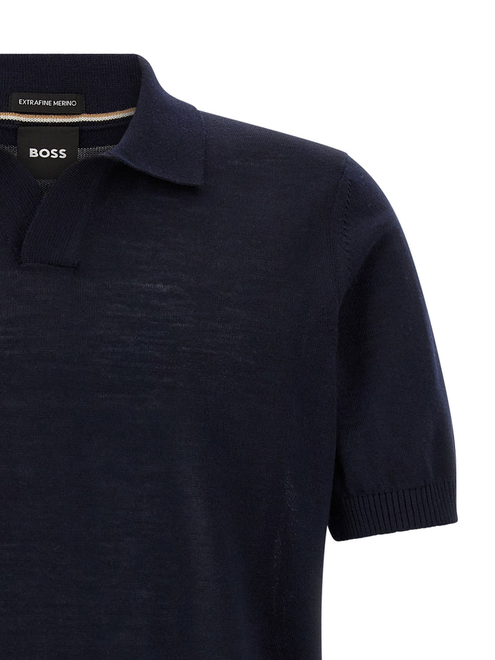Hugo Boss H-Lantoni Polo - Blu | 188e123cccf72cde55c9bdec0afb0f276c6162e8