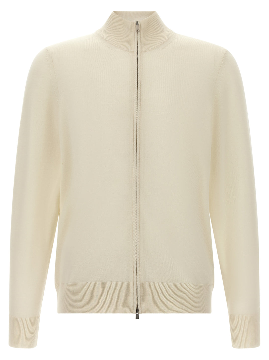 Hugo Boss Shaved Knit Cardigan Maglioni - Bianco | 62ae4a9d24c5913ba98b50c6fa94500af02880c2