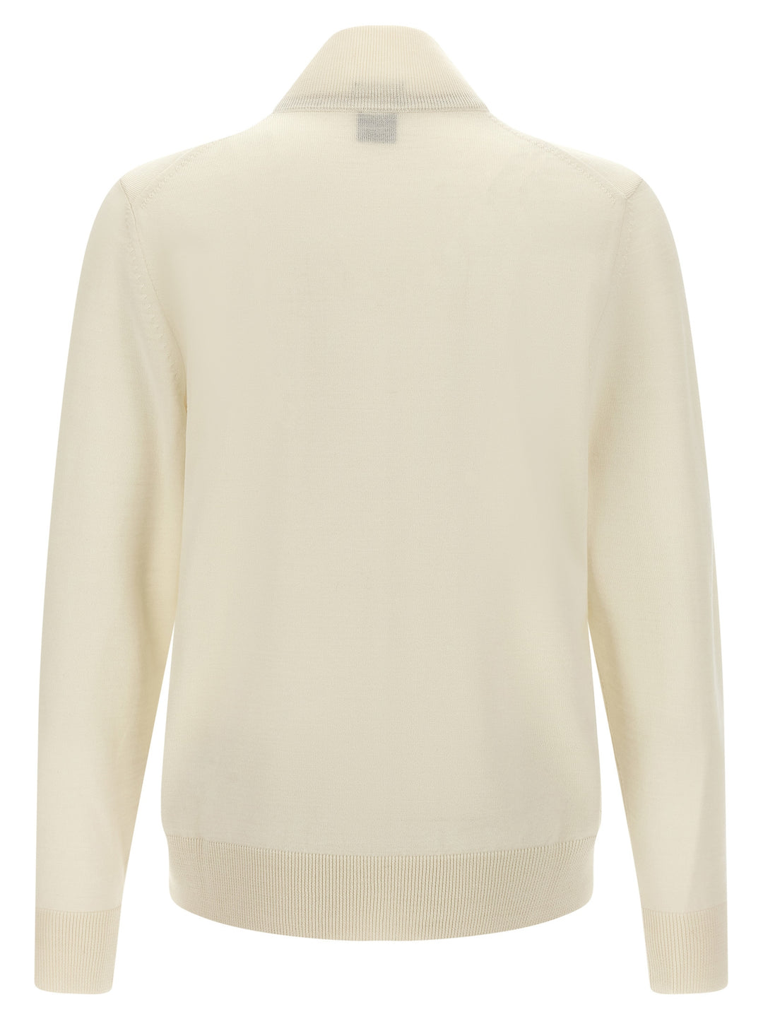 Hugo Boss Shaved Knit Cardigan Maglioni - Bianco | edbf31c136cc1324f6c88a71477a0f7c399f6c04