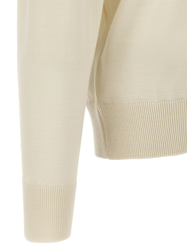 Hugo Boss Shaved Knit Cardigan Maglioni - Bianco | 10a0df620befc1f14f3c80451b515a4d12235ffd