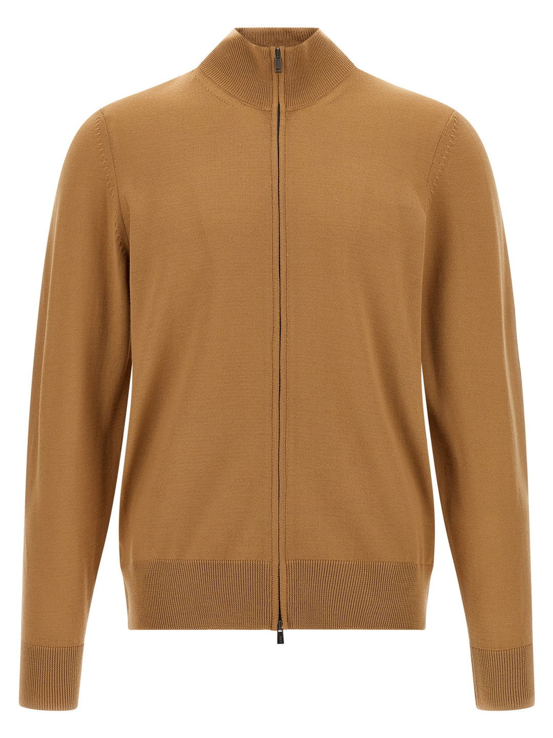 Hugo Boss Shaved Knit Cardigan Maglioni - Marrone | d766356d807be71c0428de14e1d4f090eed1c8d8