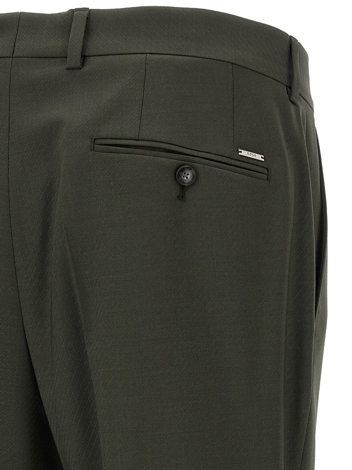 Hugo Boss H-George-263 Pantaloni - Verde | b907857ed8fbde7718c7eb3422e89daa84336b09