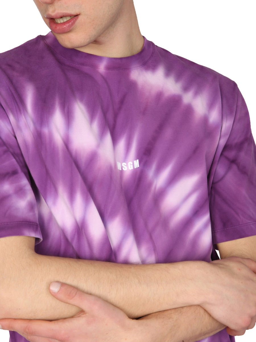 MSGM T shirt - Lilla | Wanan Luxury