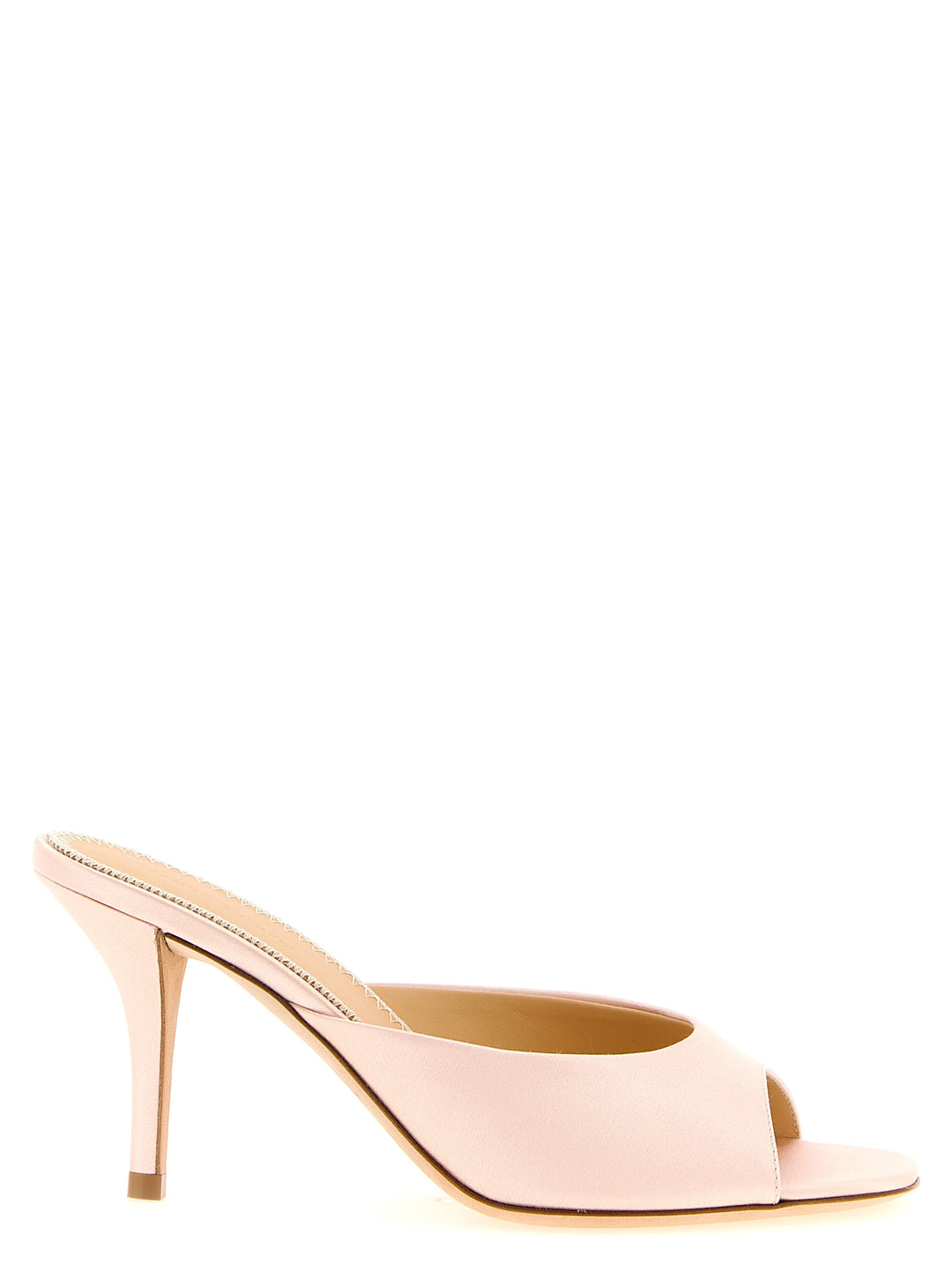 Magda Butrym Satin Mules Sandali - Rosa | 14d04e32ad74ea2d7f926264a892aa37d0004896