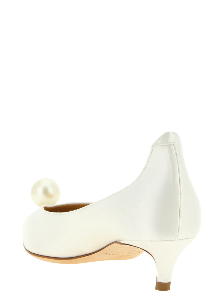 Magda Butrym Pearl Decollete - Bianco | ab23b35d6c690b20f6deb29e52cd14941d96b4e2
