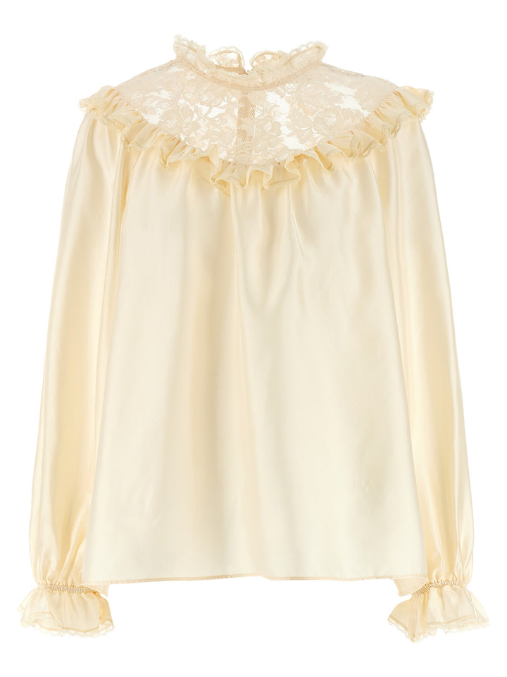 Zimmermann Lace Billow Camicie - Beige | 2ff3077432a8e780a2d2b0e59183d50420f32598
