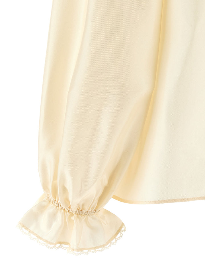 Zimmermann Lace Billow Camicie - Beige | 6182cf4d8eecc3a05b8325164bf826b46fd4a3eb