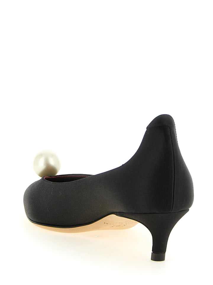 Magda Butrym Pearl Decollete - Nero | d14be147806491d5a9e8c67f5d9af78b49a05b20
