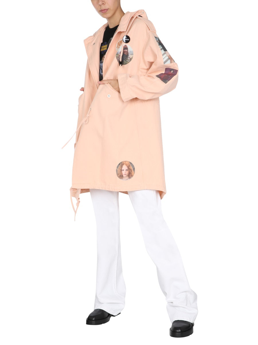 Raf Simons Trench e Impermeabili - Pink | c519983acecb88b4124a5e16062714466d3b17fd