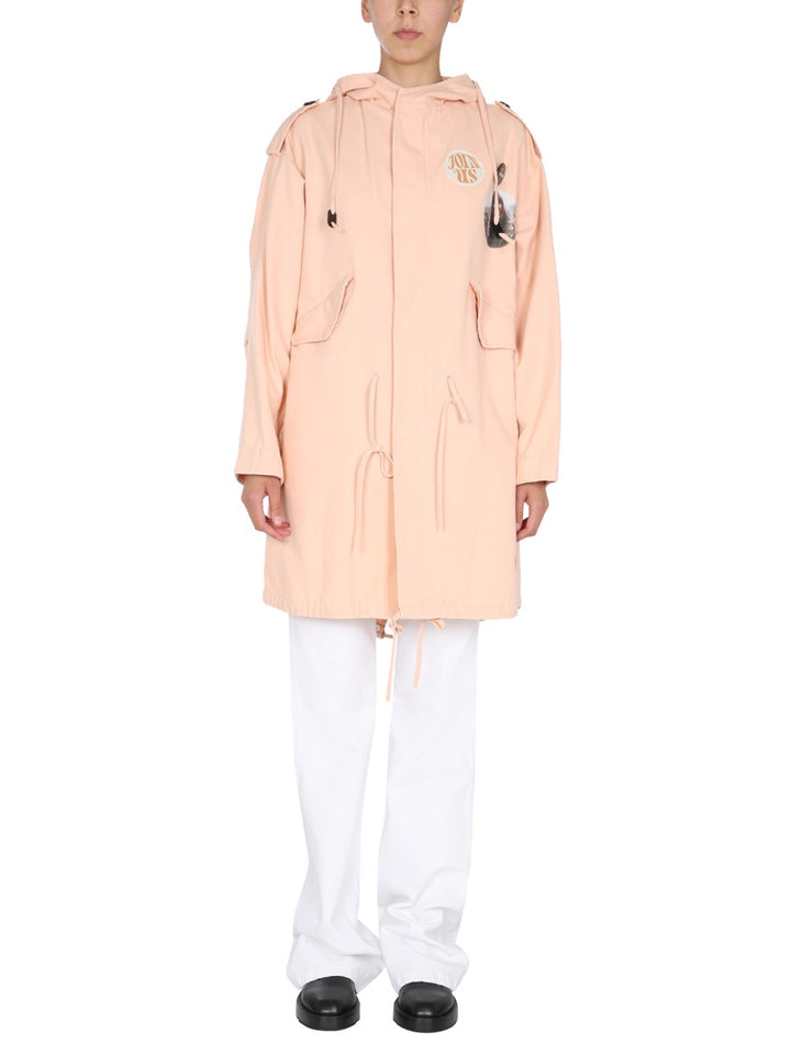 Raf Simons Trench e Impermeabili - Pink | ee3472a3bdafa11eeacea6938269b23380b3e3b6
