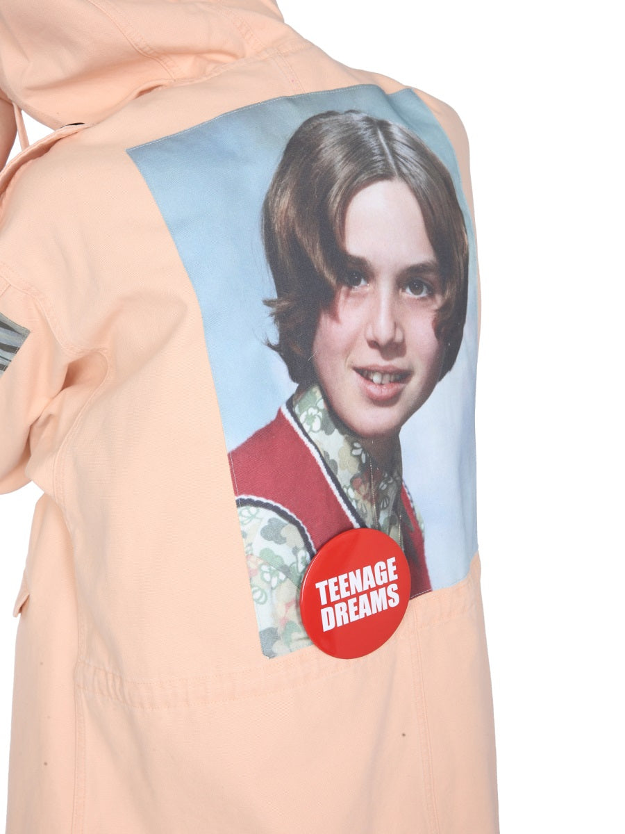 Raf Simons Trench e Impermeabili - Pink | 450fe156779bfbb6db2fecff157d5b5c8b98423f