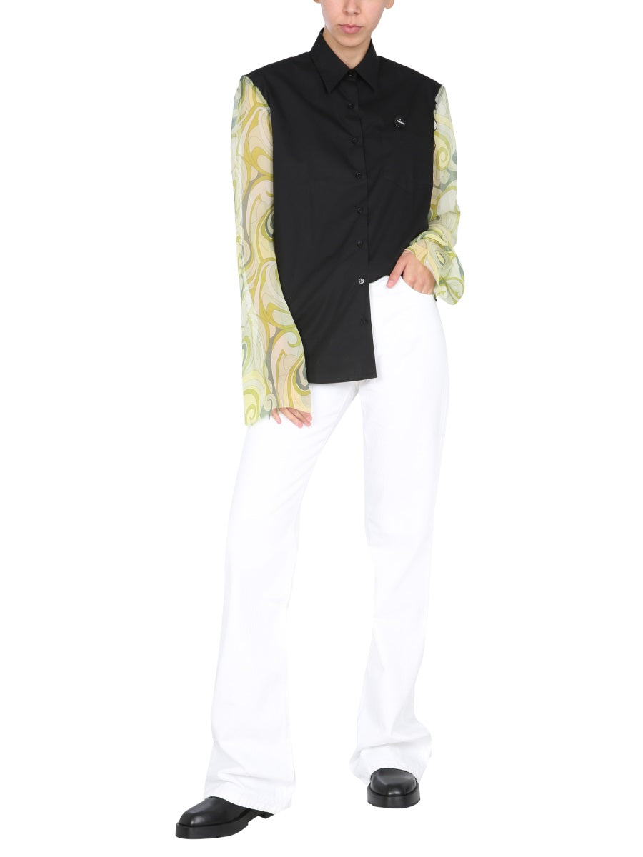 Raf Simons Jeans - Bianco | Wanan Luxury