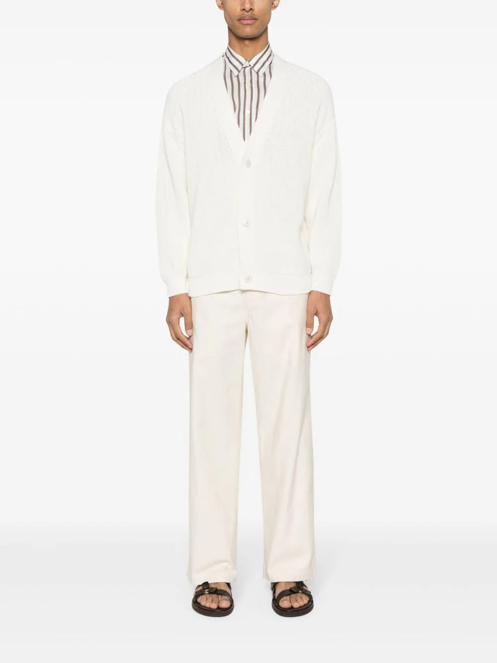 Lardini Sweater - Bianco | 3ef0322141005319420673939950f26637562828
