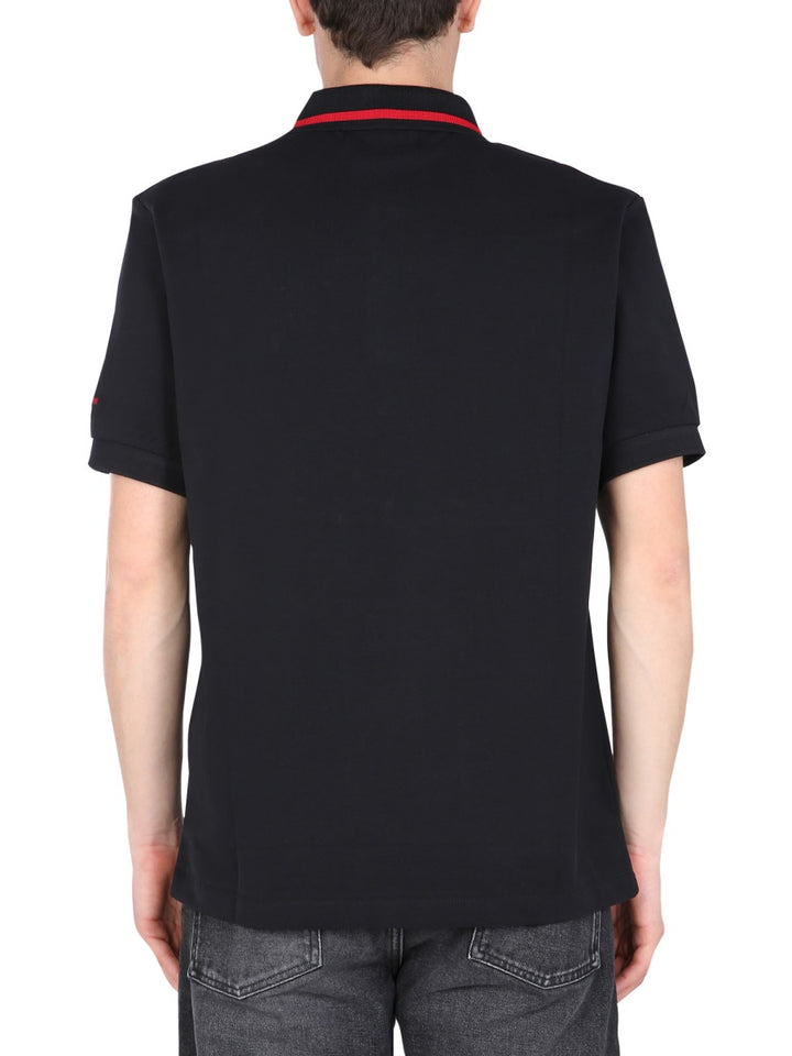 Fred Perry x Raf Simons Polo - Nero | Wanan Luxury