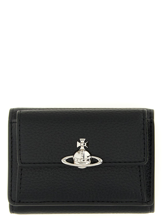 Orb Logo Small Wallet Portafogli Nero