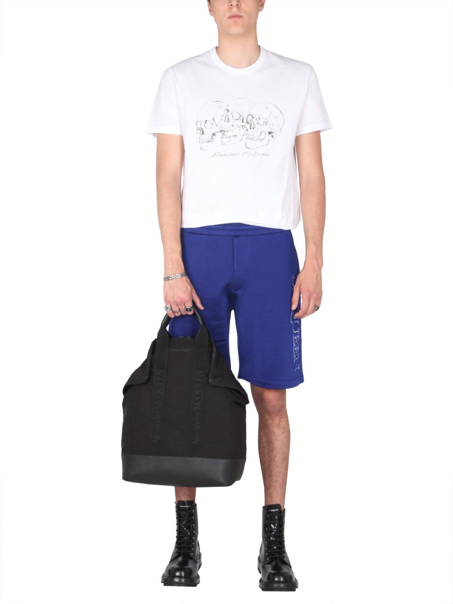 Alexander McQueen Shorts - Blu | Wanan Luxury