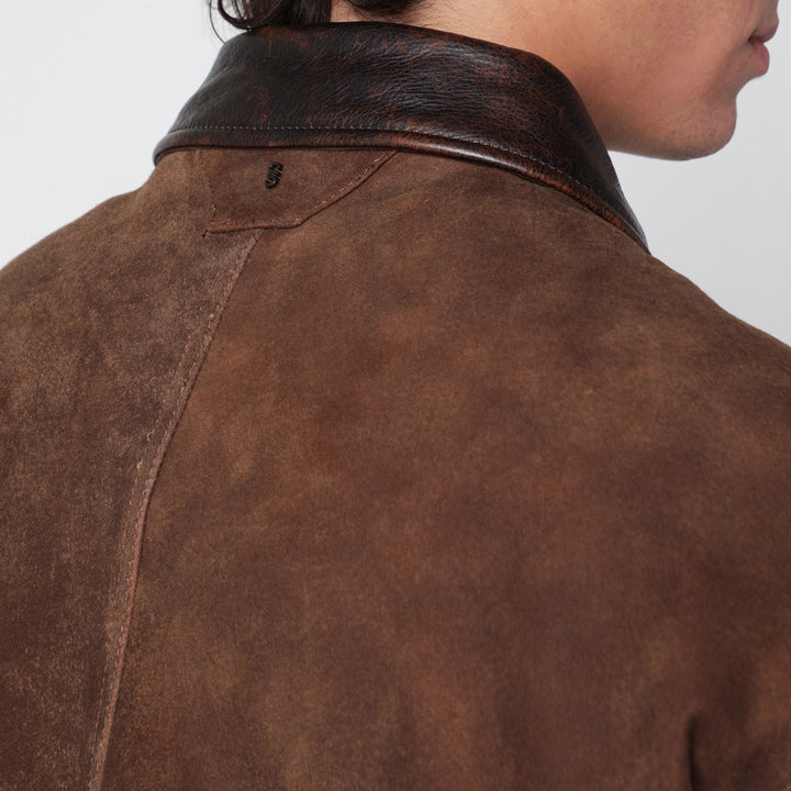 Salvatore Santoro Coats & Jackets - Marrone | 3b057d1af9f88085cd3fa1ecbb03d8f0d357d025
