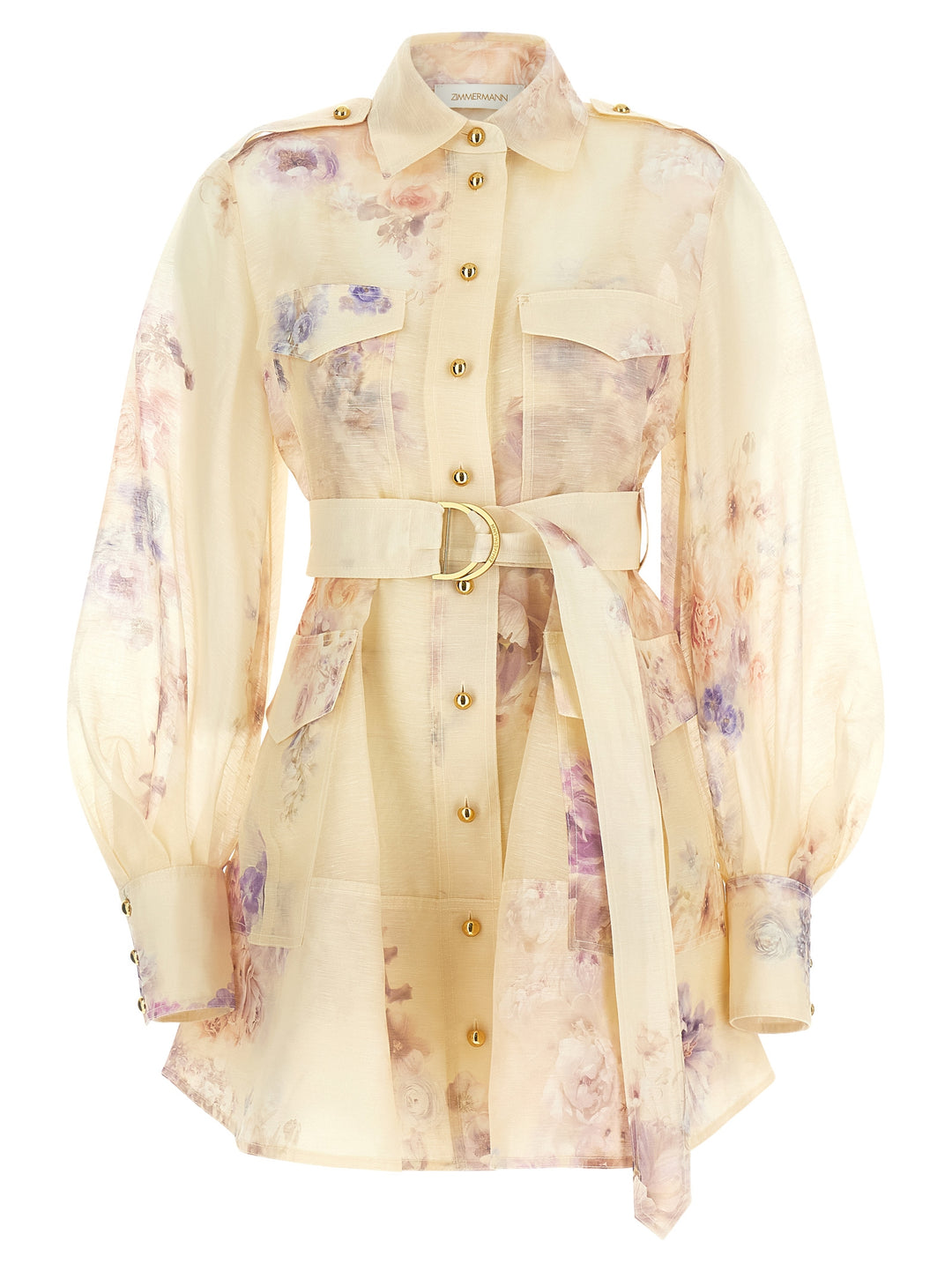 Zimmermann Hypnotic Utility Mini Abiti - Rosa | 4788ce88a880c515f1e8fc87bea0e5b2045536d8