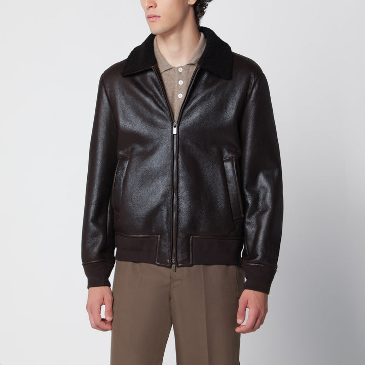 Salvatore Santoro Coats & Jackets - Marrone | afe0130344d073f6295f01f3c352b12c946209a3
