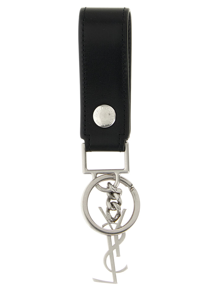 Saint Laurent Cassandre Portachiavi - Nero | eceedf74daa74c5e38c60e423b38bf0c5bb42ae3