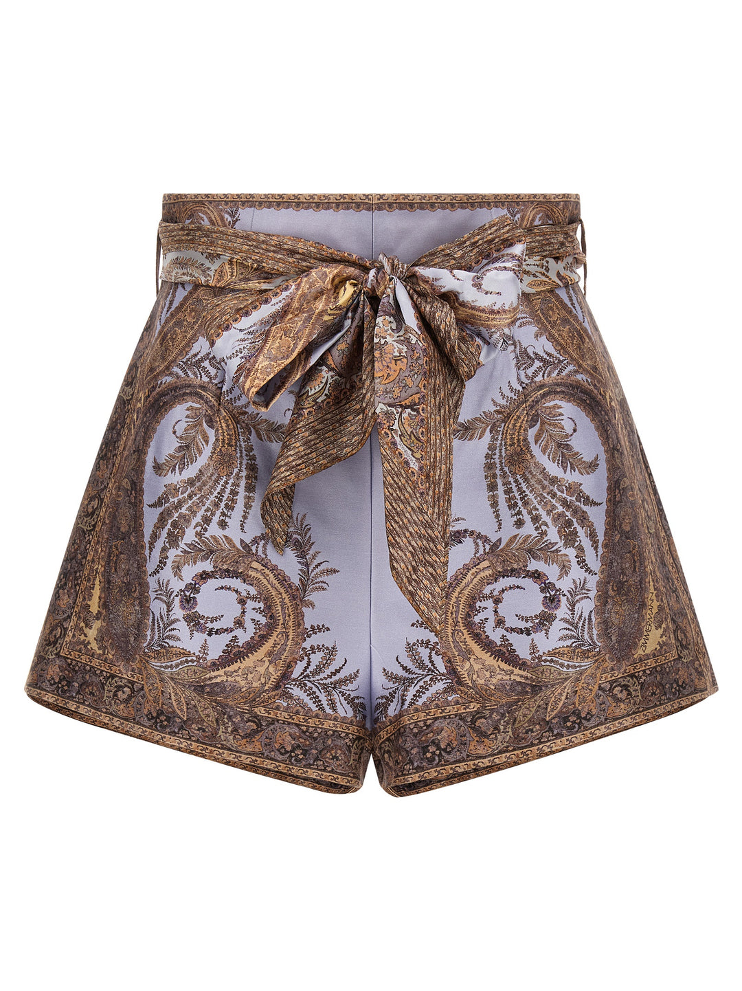 Zimmermann Hypnotic Flat Front Bermuda e Short - Viola | 21e09365dacd9e986ec7ccc8adf3749c626963ec