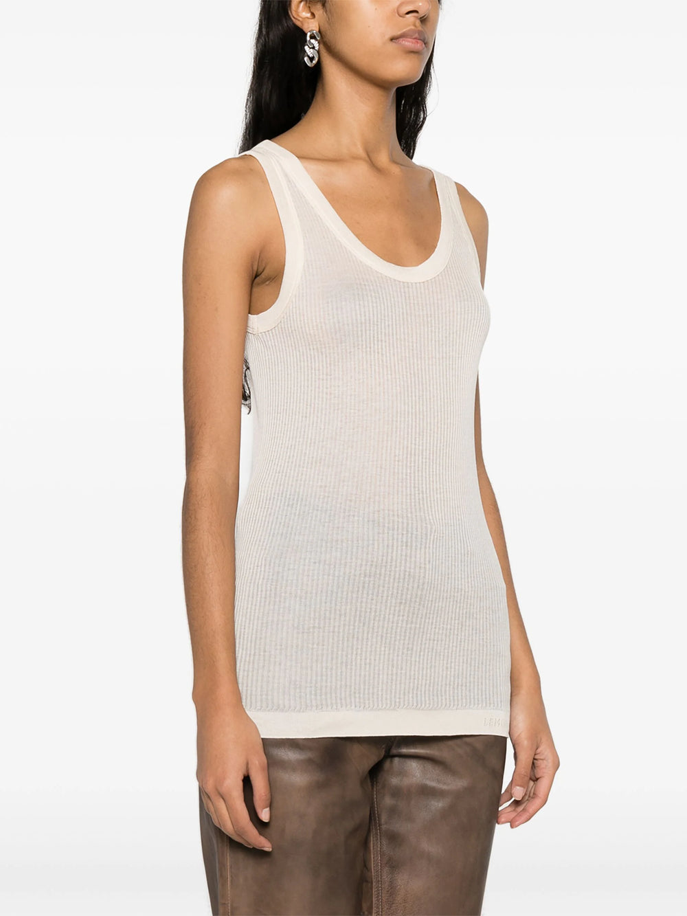 Lemaire Top - Nude & Neutrals | ff1b1c590f3d5982ea4975756cfa061d8a606f09